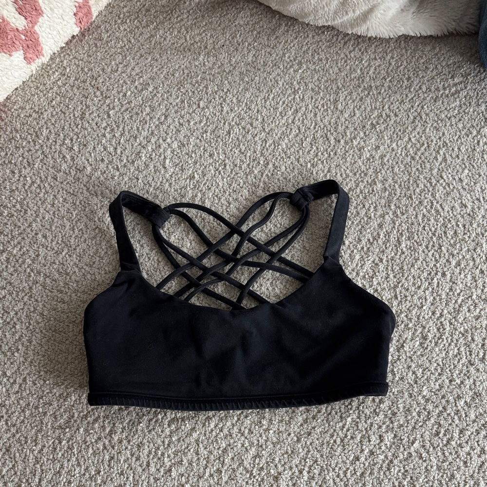 Lululemon Black Sports Bra